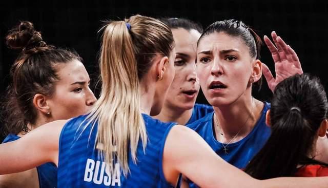 塞尔维亚队在排球比赛中获得铜牌 塞尔维亚队在排球比赛中获得铜牌