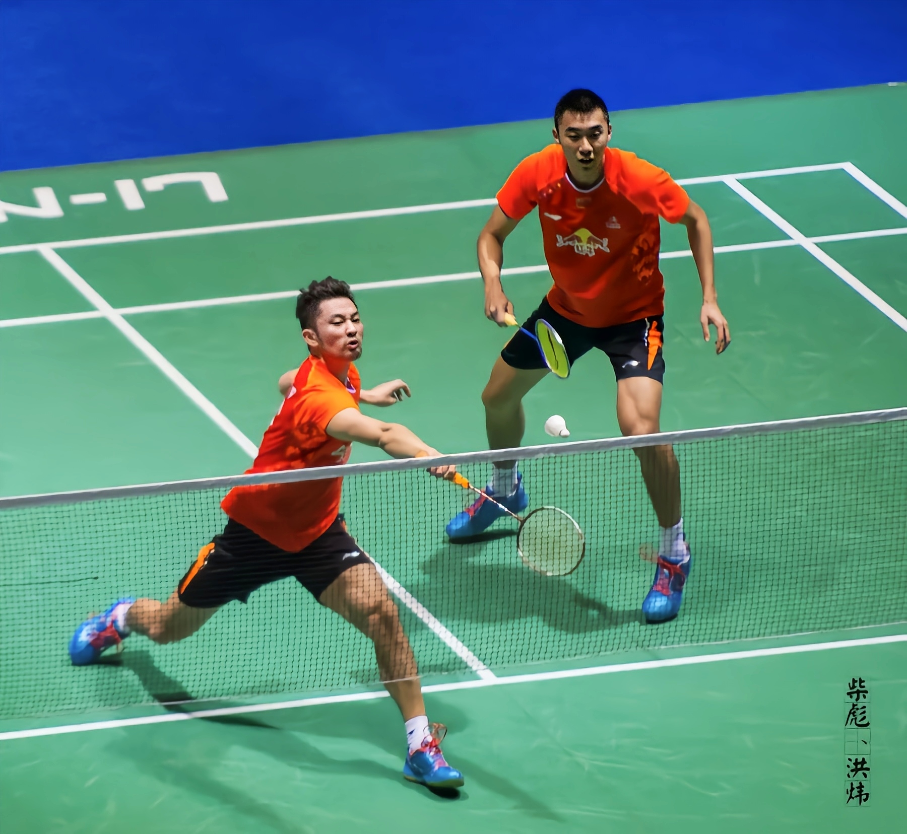 关于羽毛球混合双打半决赛中，激战异常激烈的信息