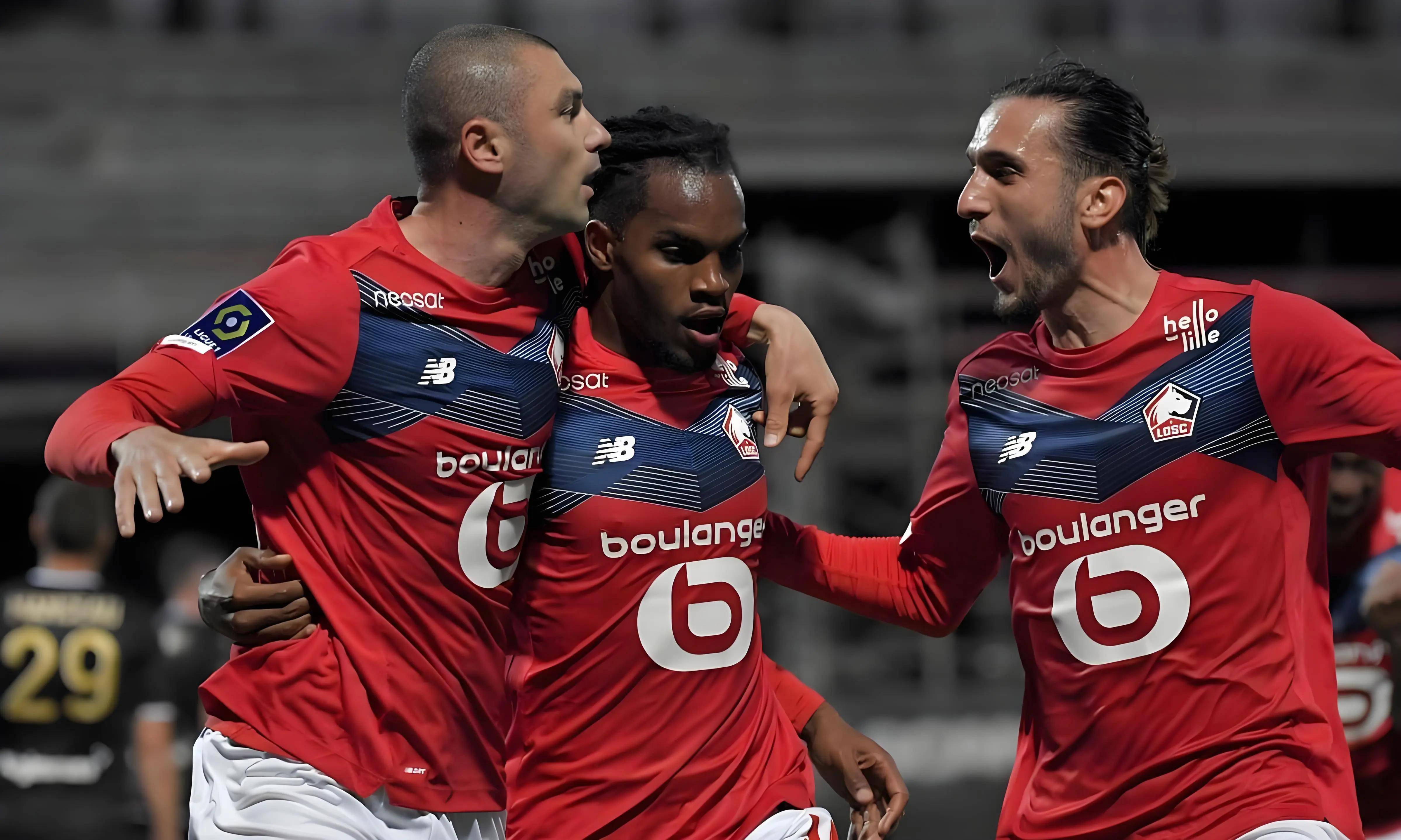 里尔客场艰难取胜，继续冲刺